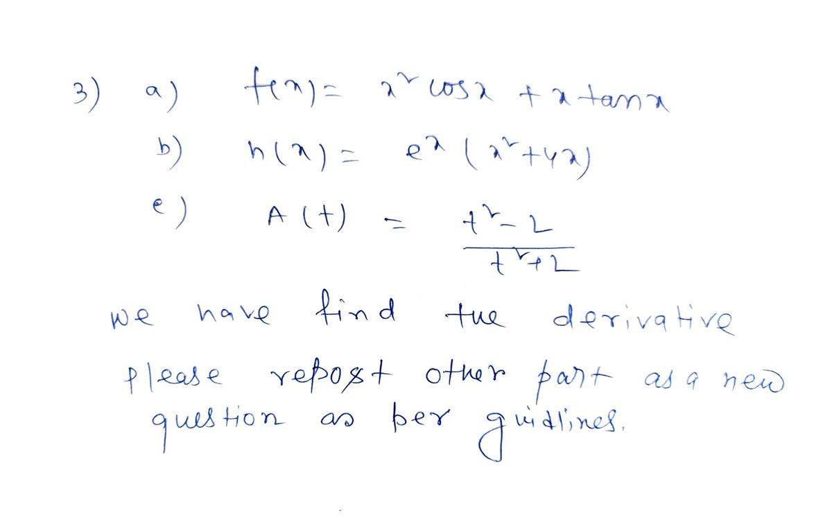 Calculus homework question answer, step 1, image 1